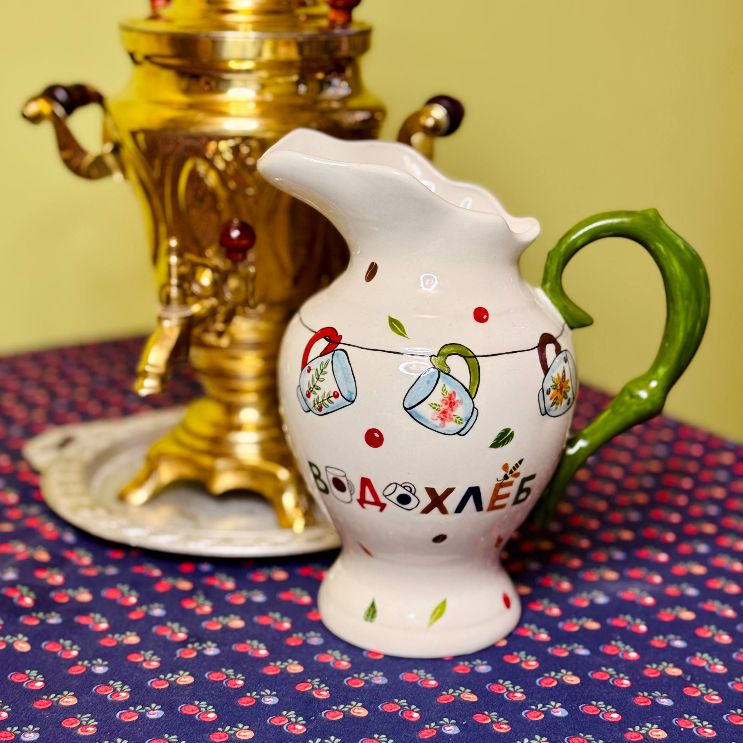 картинка Кувшин Ивановский Водохлёб от магазина Фабрика игрушек МОЯ ЗАБАВА