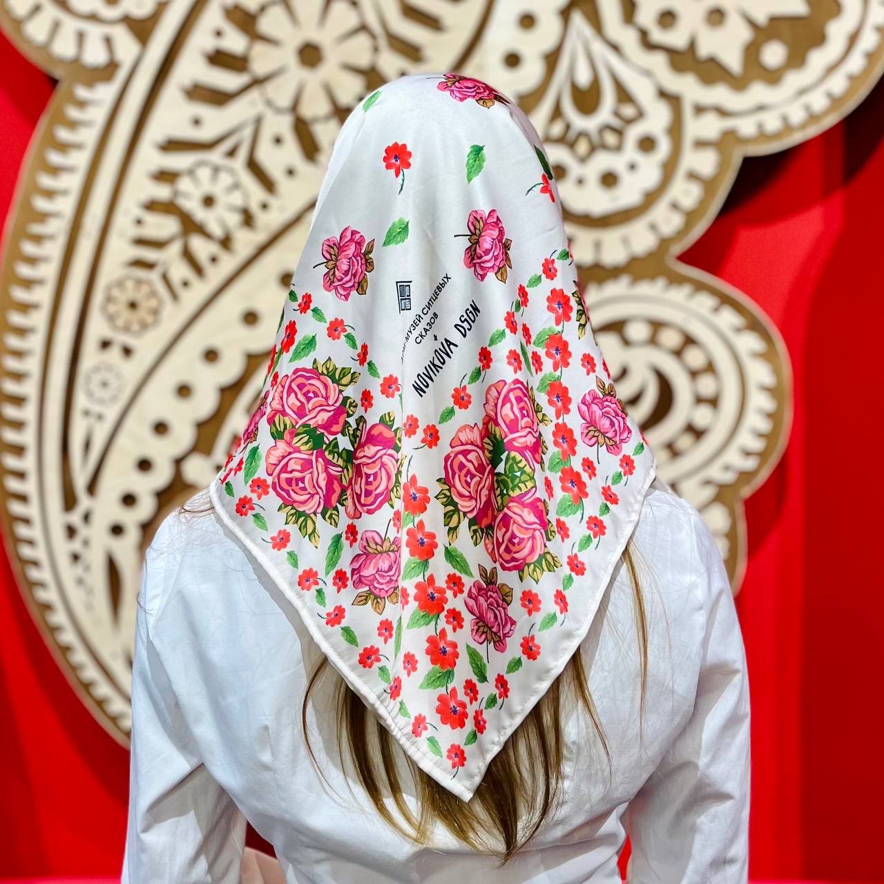 картинка Шальной платочек. Розовый (шёлк) от магазина Фабрика игрушек МОЯ ЗАБАВА